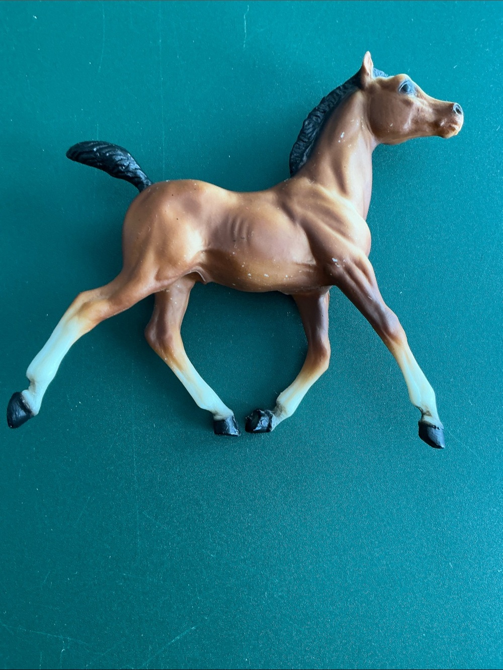 Breyer Horse #134 Running Foal Spice Matte Finish 1963-1987